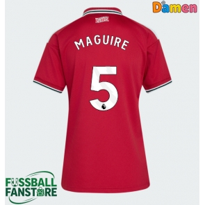 Manchester United Harry Maguire #5 Replik Heimtrikot Damen 2026-27 Kurzarm